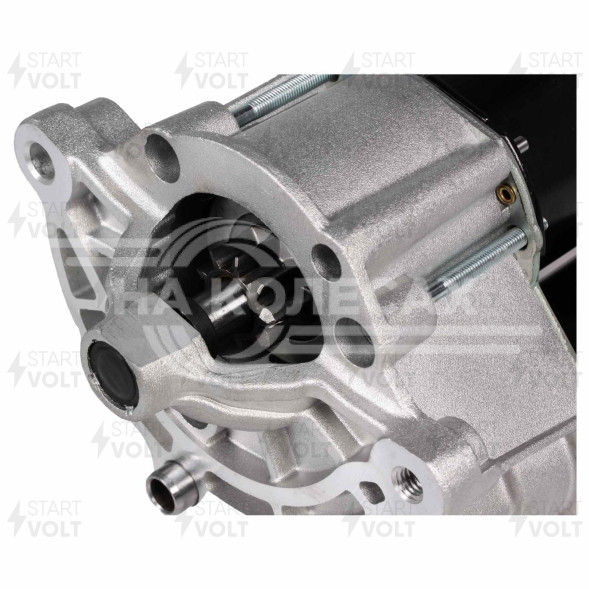 Стартер для автомобилей Peugeot 206 (98-)/307 (00-)/Citroen C4 (04-) 1.4i/1.6i (тип Valeo) 1,1кВт