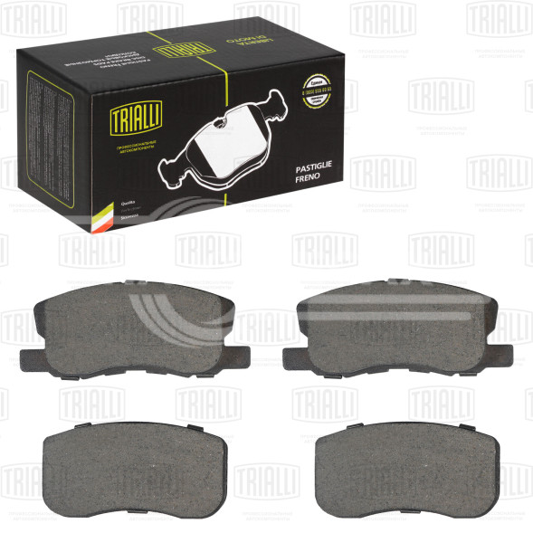 Колодки тормозные дисковые передние для автомобилей Mitsubishi Colt VI (04-)