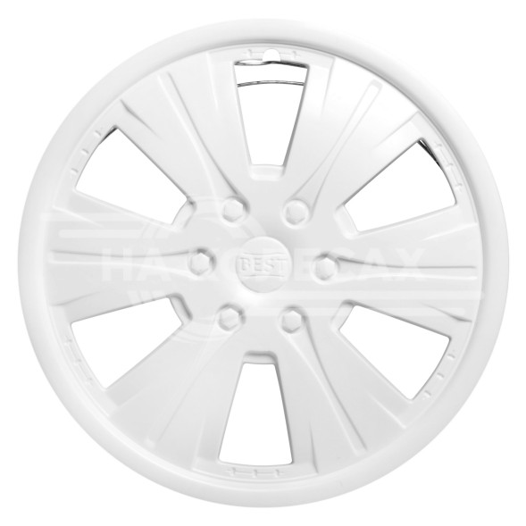 Колпаки колесные 16&quot; &quot;Бест&quot;, белый, компл. 2 шт.