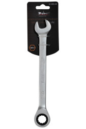 Ключ комбинированный трещоточный 13мм пласт. подвес PRO