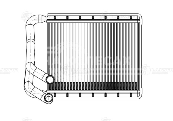 Радиатор отопителя для автомобилей Kia CEED (12-)/Hyundai Elantra/i30 (11-)