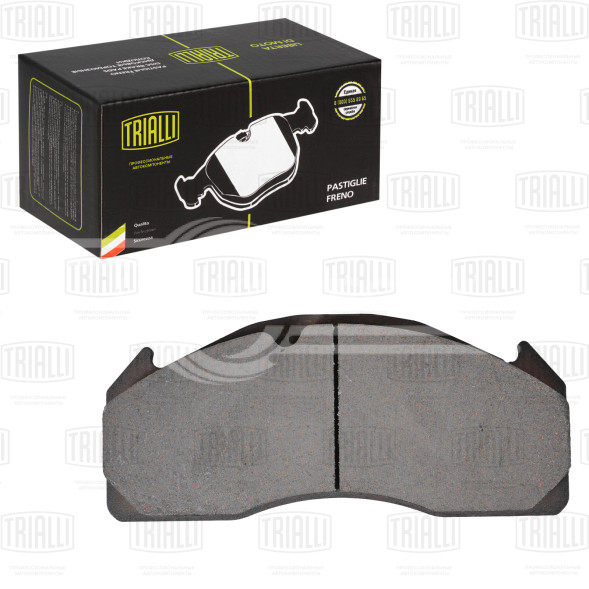 Колодки тормозные дисковые для автомобилей Volvo Trucks (WVA № 29125) с монтажным комплектом