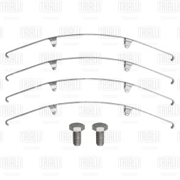 Колодки тормозные дисковые для автомобилей Volvo Trucks (WVA № 29125) с монтажным комплектом