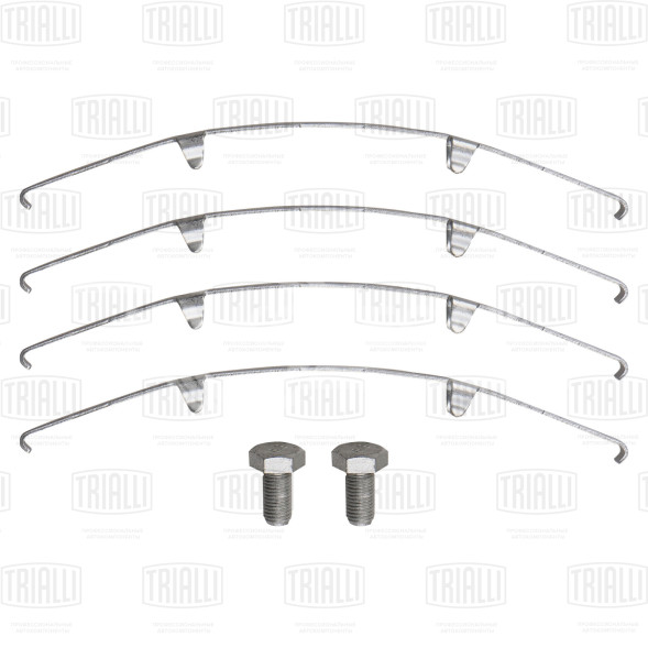 Колодки тормозные дисковые для автомобилей Volvo Trucks (WVA № 29125) с монтажным комплектом