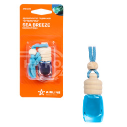 Ароматизатор подвесной &quot;Бутылочка&quot; Морской бриз