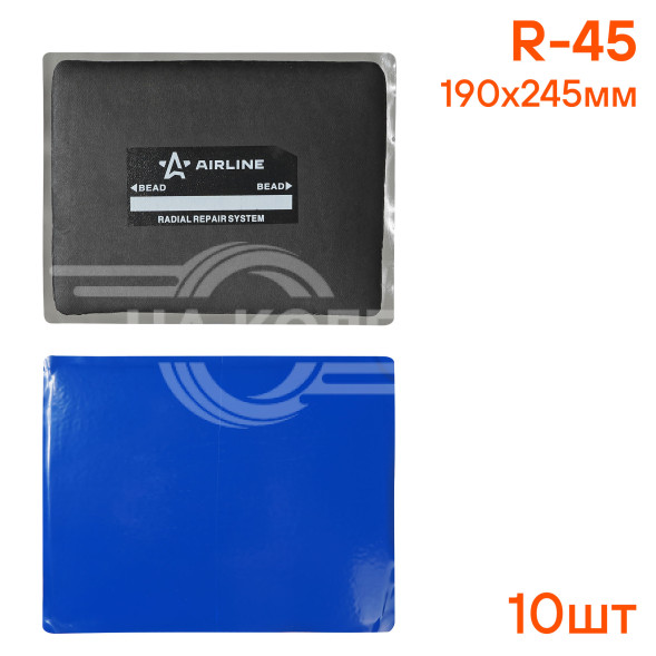 Пластырь кордовый, радиальный R-45 (190*240 мм)