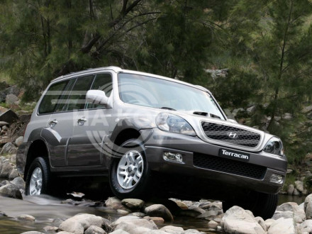 Арки задние Hyundai Terracan 1дорест/рест