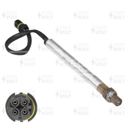 Датчик кислорода для автомобилей BMW 5 E60 (03-) 2.5i/3.0i второй 520 мм после катализатора