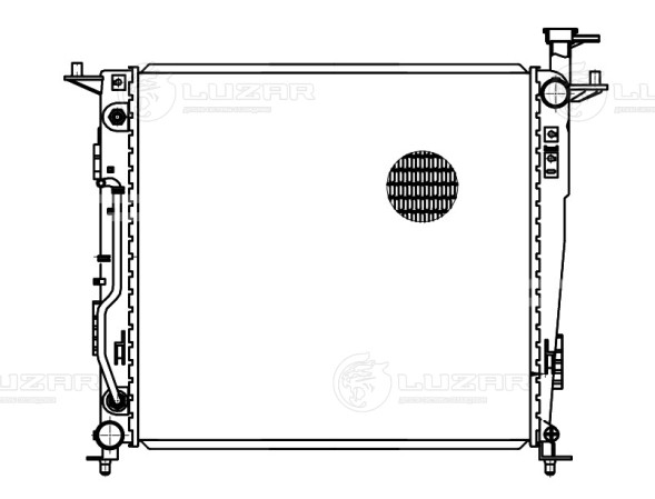 Радиатор охлаждения для автомобилей Sorento III Prime (14-) 2.2D AT