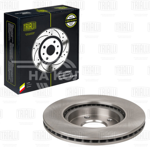 Диск тормозной передний для автомобилей Nissan Juke (10-) d=280 окрашенный