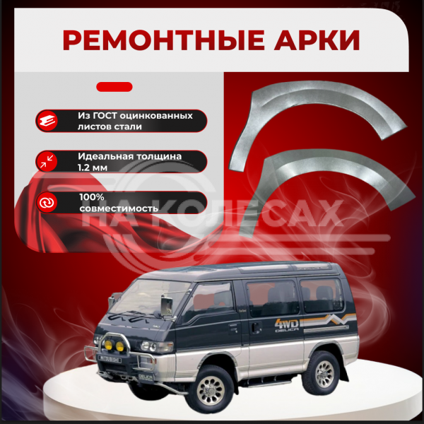 Передняя арка Mitsubishi Delica 3