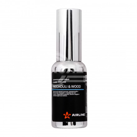 Ароматизатор-спрей &quot;SILVER&quot; Perfume PATCHOULI &amp; WOOD 30мл