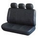 Чехлы для сидений универсальные &quot;CONSUL&quot;, 11 пред, искусст.кожа, черн.