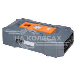 Компрессор MASTER L пластиковый корпус + фонарь, в сумке (22 л/мин., 7 АТМ)