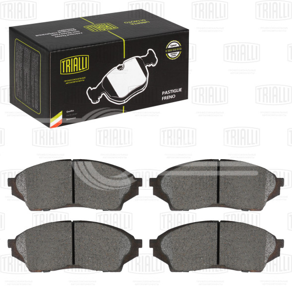 Колодки тормозные для автомобилей Toyota Mark II/Chaser/Cresta X100 (96-) дисковые передние