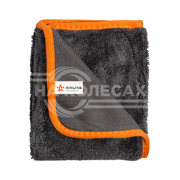 Салфетка из микрофибры для мытья и удаления влаги серая (30*30 см)