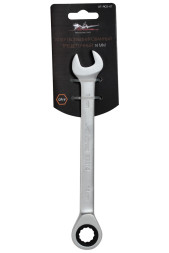 Ключ комбинированный трещоточный 14мм пласт. подвес PRO