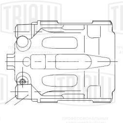 Суппорт тормозной для автомобилей BMW 3 (E90) (05-)/1 (E81) (04-) задний левый d=42мм