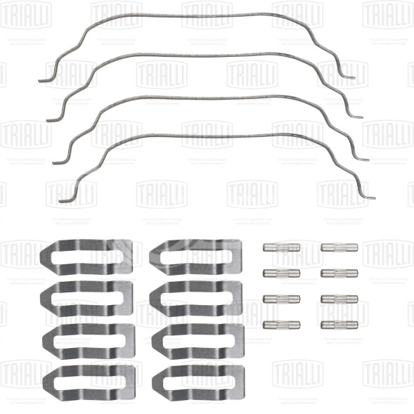 Колодки тормозные дисковые для автомобилей Renault Trucks, Volvo (WVA № 29090) с монтажным комплектом