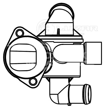 Термостат для автомобилей VW Amarok (09-)/Crafter (11-) 2.0D (87°С) (с корпусом)