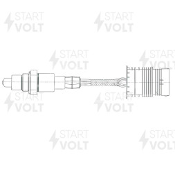 Датчик кислорода для автомобилей BMW X1 F48 (15-)/X2 F39 (17-) 1.5i/2.0i после катализатора