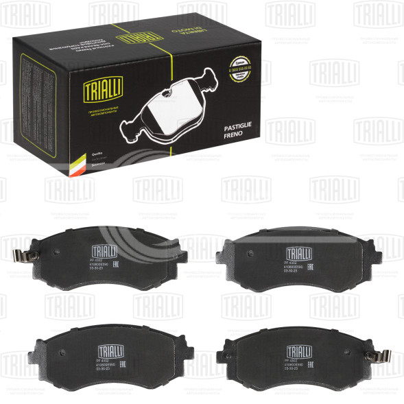 Колодки тормозные дисковые передние для автомобилей SsangYong Rexton (02-)