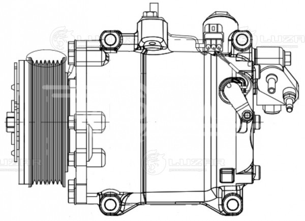 Компрессор кондиционера для автомобилей CR-V (06-) 2.4i