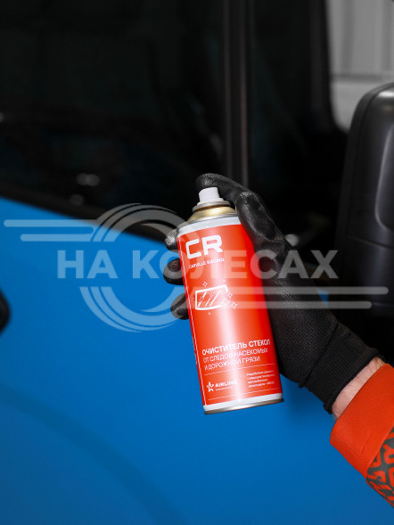 Очиститель стекол от следов насекомых, аэрозоль, 520мл