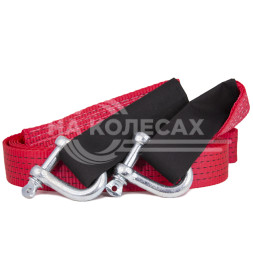 ТРОС   "ПОЛЯРНИК"    "ПРЕМИУМ"   7 ТОНН 6 МЕТРОВ В СУМКЕ+2 СКОБЫ