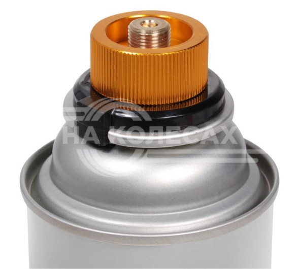 Адаптер-переходник на цанговый баллон для горелки с резьбовым креплением