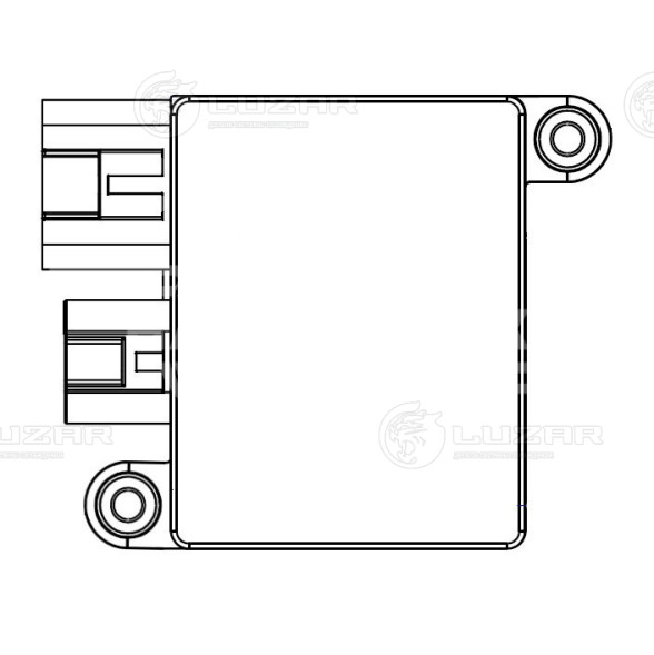 Модуль управления вентилятора охлаждения для автомобилей Mazda CX-7 (06-)