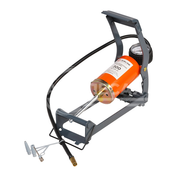 Насос воздушный 300 с манометром (ножной, механический, 320 см3)