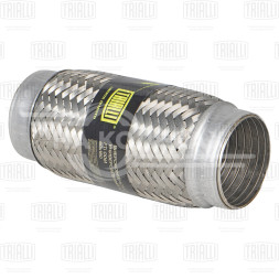 Виброкомпенсатор выхлопной трубы (Гофра) 60x180 InterLock (нержавеющая сталь)