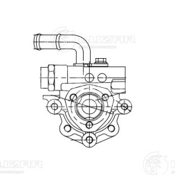 Насос ГУР для автомобилей VW Transporter (03-)/Caravelle (03-) 1.9D/2.0D
