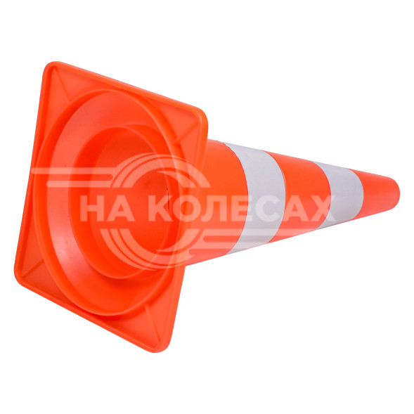 Конус дорожный мягкий 520мм, 2 световозвращающие полосы