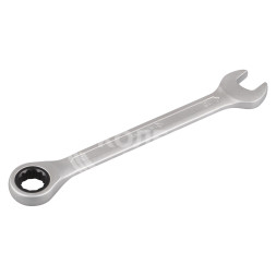 Ключ комбинированный трещоточный 15мм пласт. подвес PRO