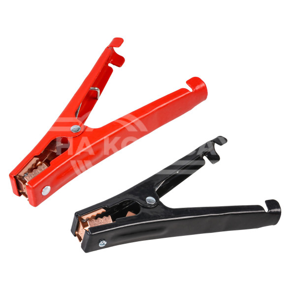 Зажимы (крокодилы) для пусковых проводов XL (10 шт.) (600А, 17,5х 9см)