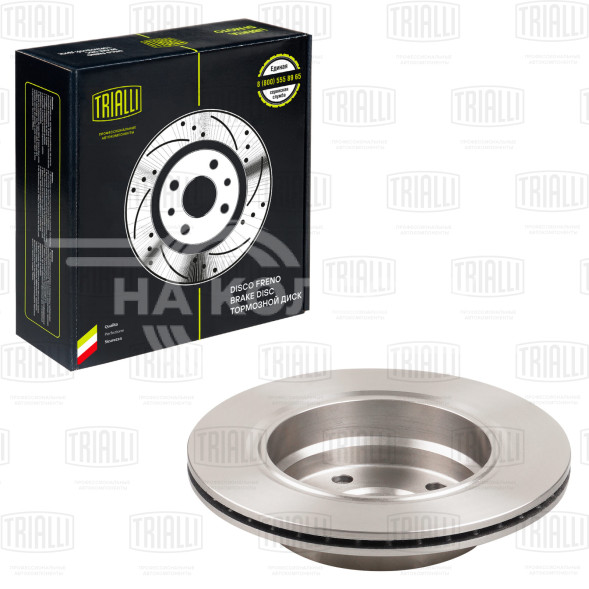 Диск тормозной задний для автомобилей BMW 3 (E46) (98-) d=276