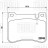 Колодки тормозные для автомобилей Mercedes C (W203) (00-) дисковые передние 102x80 для тормозной системы Brembo