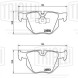 Колодки тормозные для автомобилей BMW 3 (E90/91/92/93) (05-) дисковые задние (в комплекте с датчиком)