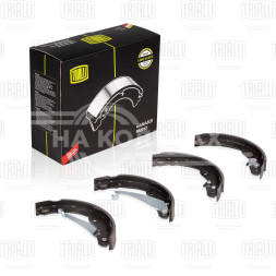 Колодки тормозные для автомобилей VW Polo Sedan (RUS) (10-) / VW Jetta (11-) / Skoda Octavia (96-) барабанные 230x32