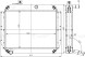 Радиатор охлаждения для автомобилей ЗИЛ 130 (алюминиевый)