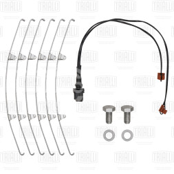Колодки тормозные дисковые для автомобилей MAN (WVA № 29030) с монтажным комплектом (в комплекте с датчиком)