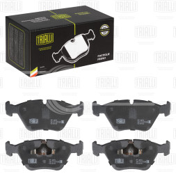 Колодки тормозные дисковые передние для автомобилей BMW 5 (E34) (88-)