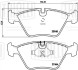 Колодки тормозные дисковые передние для автомобилей BMW 5 (E34) (88-)