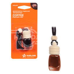 Ароматизатор подвесной &quot;Бутылочка&quot; Бодрящий кофе