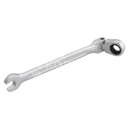 Ключ комбинированный трещоточный шарнирный 8мм пласт. подвес PRO
