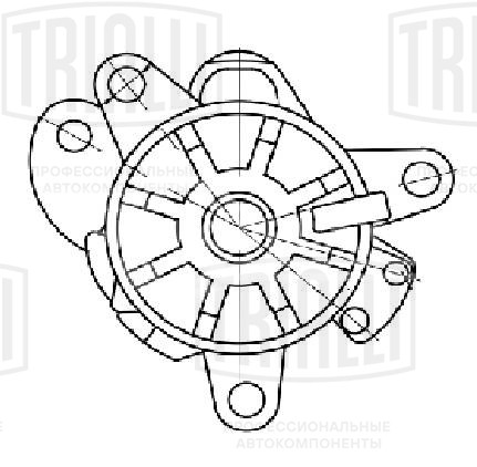 Натяжитель ремня (без ролика) для автомобилей Mercedes C (W202) (93-) 1.8i/2.0i/2.2i/2.3i [M111] / SsangYong Kyron (05-) 2.3i
