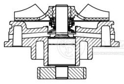 Насос водяной для автомобилей Renault Truck Premium (96-) 9.8D/11.1D
