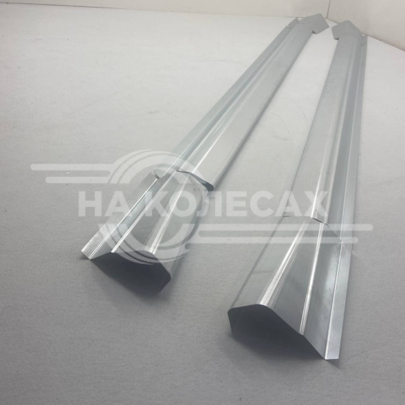 Ремонтные пороги Mitsubishi Lancer X + расширители